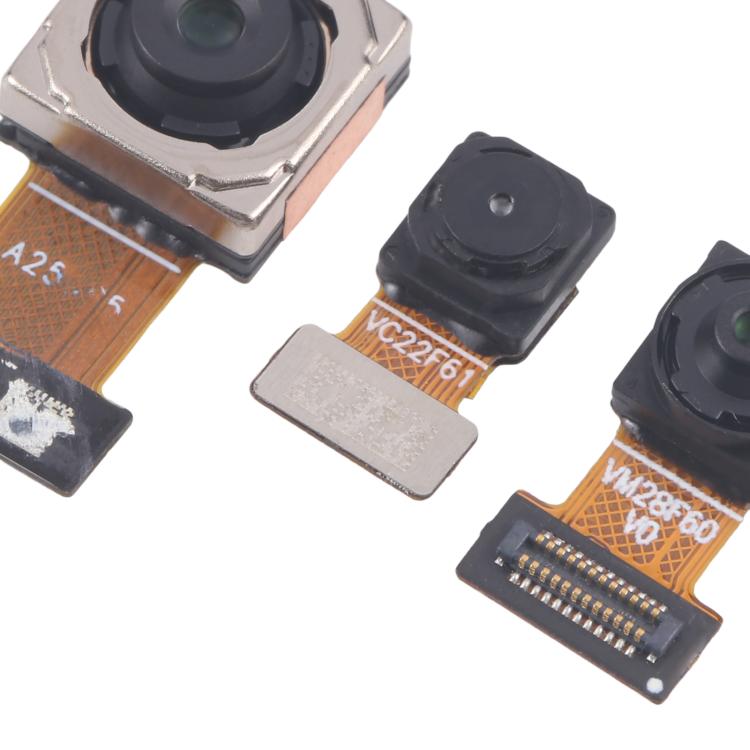 For Samsung Galaxy A06 5G SM-A066B Original Camera Set (Front Camera + Back Main/Secondary Camera)