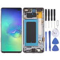 SM-G975 OLED LCD Screen Digitizer Full Assembly with Frame, For Samsung Galaxy S10+ 4G