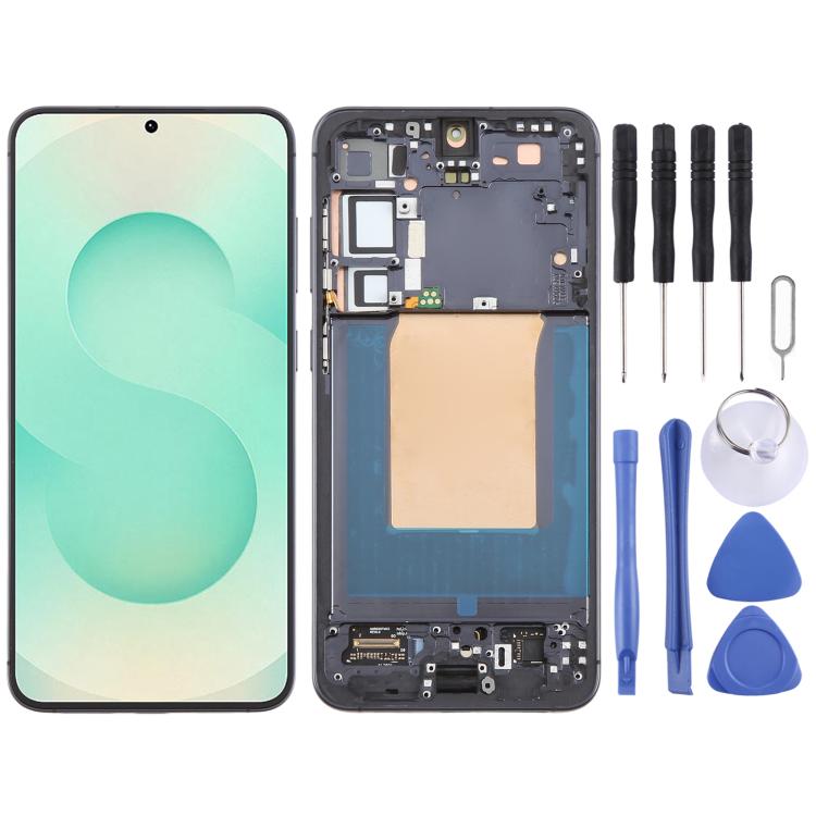 SM-S936B Original LCD Screen Digitizer Full Assembly with Frame