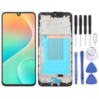 For Galaxy M36 SM-M366B Original LCD Screen Digitizer Full Assembly with Frame