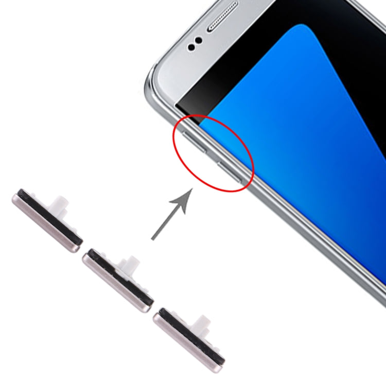 10 Set Side Keys, For Samsung Galaxy S7, For Galaxy S7, For Galaxy S7
