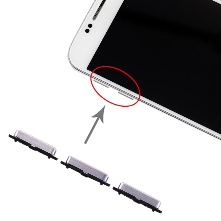 10 Set Side Keys, For Galaxy S6
