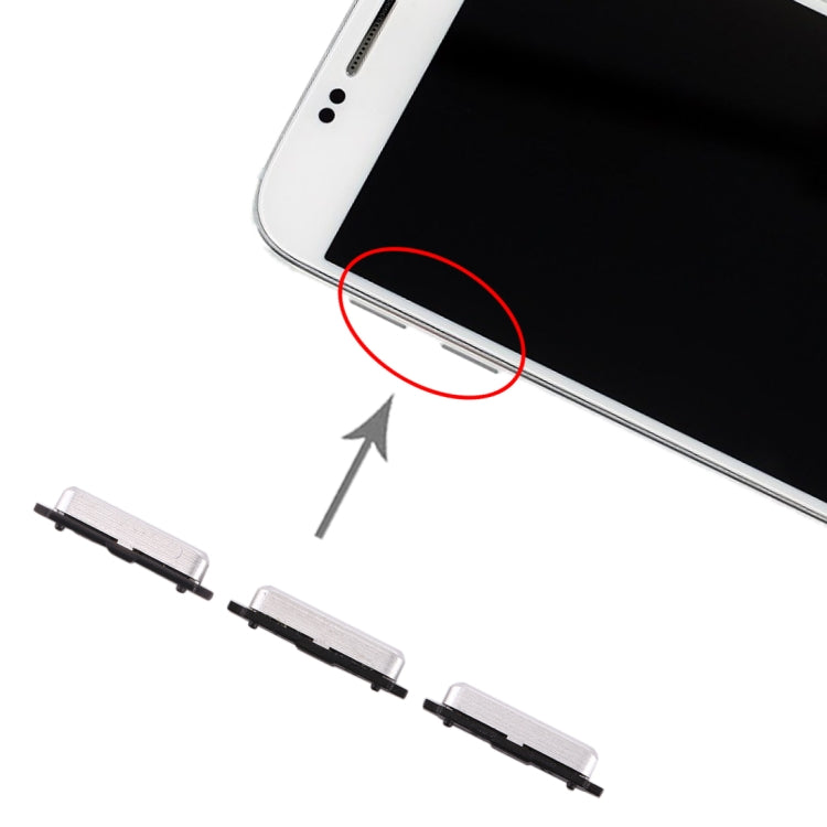 10 Set Side Keys, For Galaxy S6