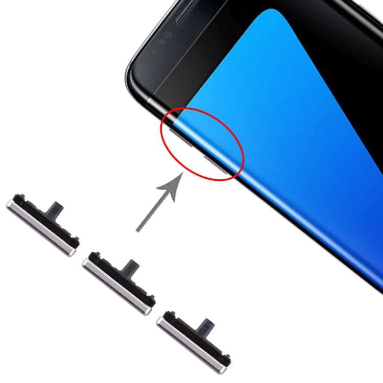 10 Set Side Keys, For Galaxy S7 Edge, For Galaxy S7 Edge