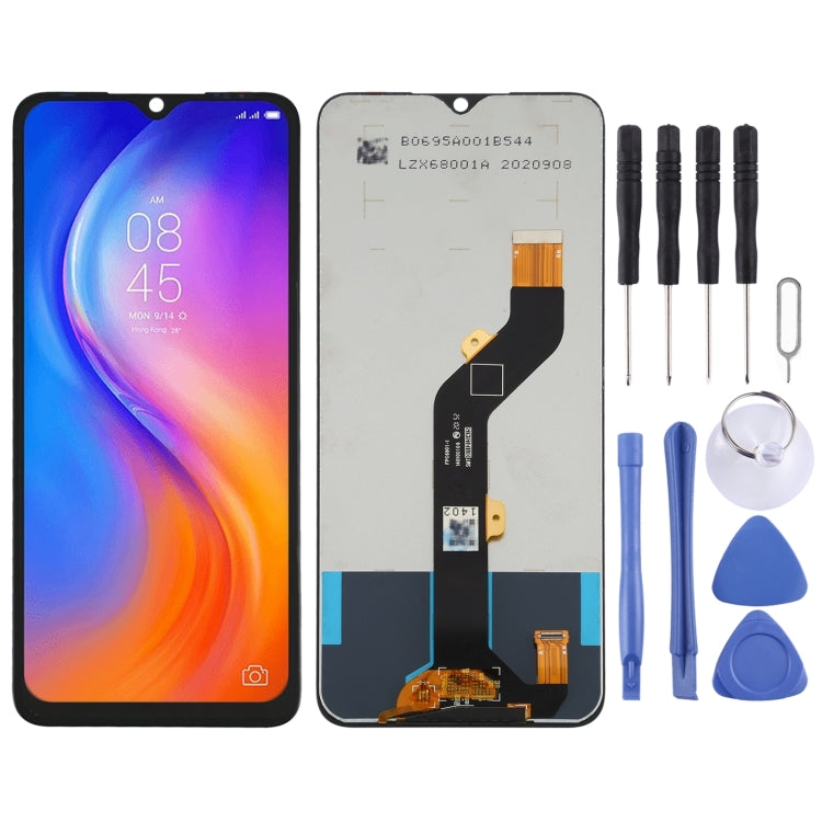 OEM LCD Screen with Digitizer Full Assembly, For Itel Vision 3 Plus