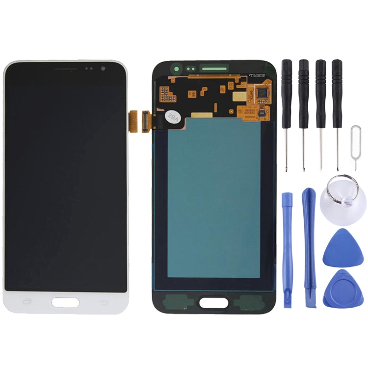 Original LCD Display + Touch Panel for Galaxy J3 (2016) / J320 & J3 / J310 / J3109, J320FN, J320F, J320G, J320M, J320A, J320V, J320P — White