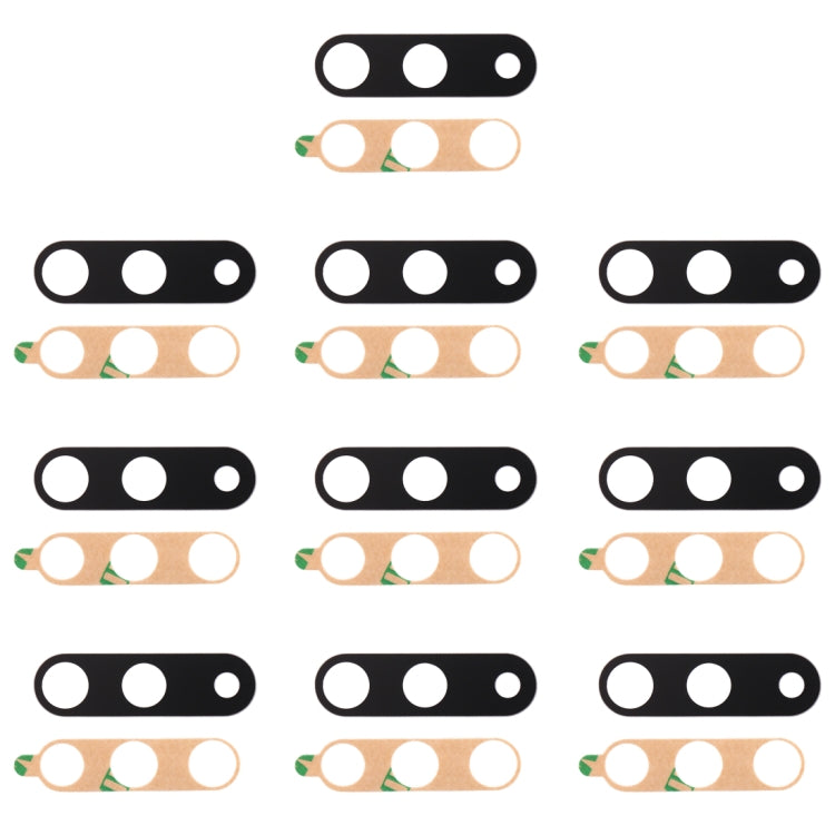 10pcs Back Camera Lens, For Galaxy Note 10