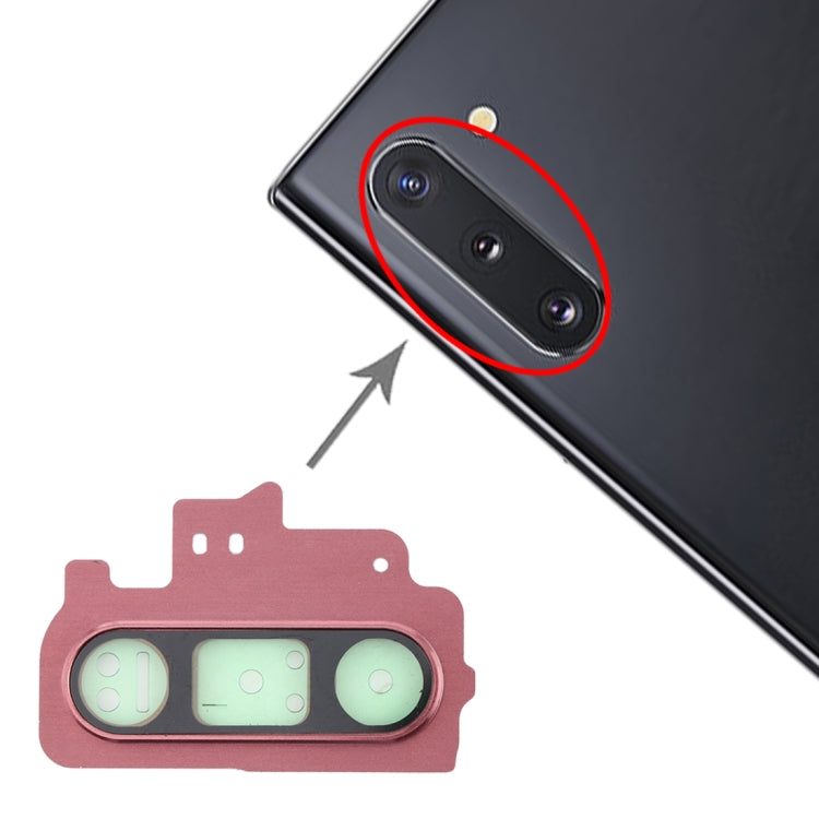 10pcs Camera Lens Cover, For Galaxy Note 10 — Grey
