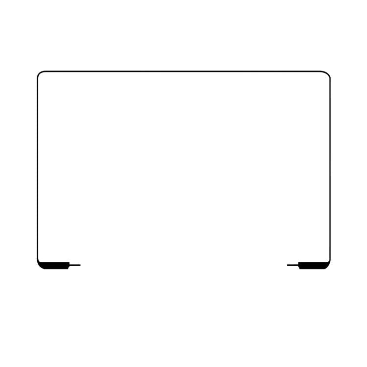 For Macbook Air M3 15 inch A3114 2024 Display Ring Bezel Frame Rubber