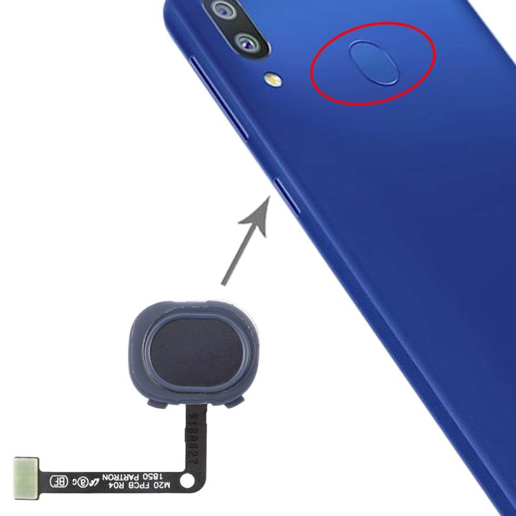 Fingerprint Sensor Flex Cable, For Galaxy M20