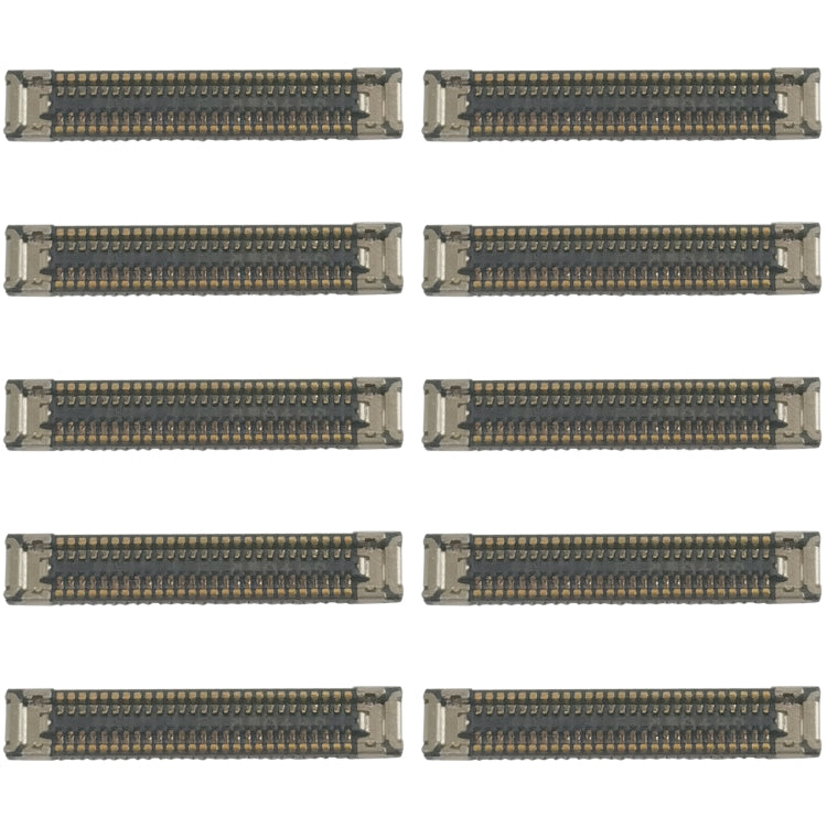 10pcs Motherboard LCD Display FPC Connector, For Samsung Galaxy S10e