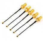 5 PCS / Set RG178 Ufl / IPX / IPEX to SMA Female Adapter Braid Cable, Length:10cm