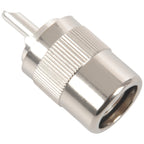 UHF Male PL259 / SO239 Twist-on RFC400 RG8 RF Coaxial Card Connector