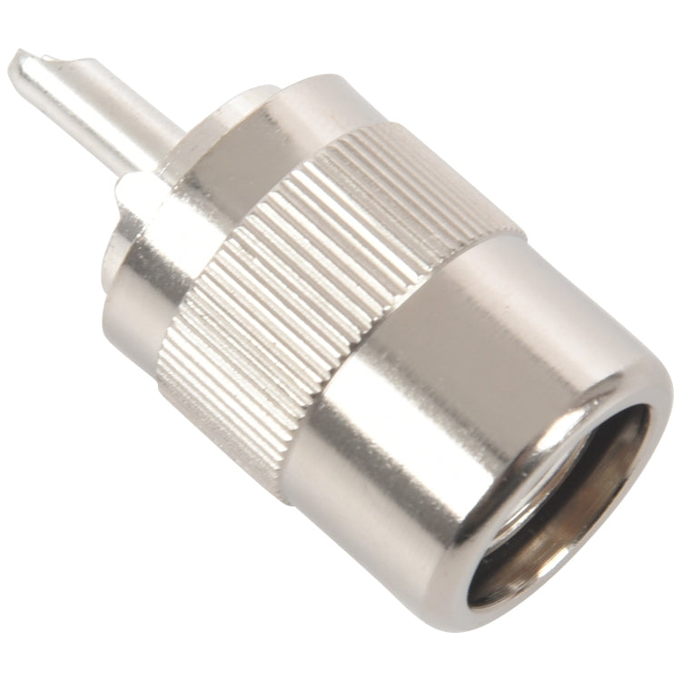 UHF Male PL259 / SO239 Twist-on RFC400 RG8 RF Coaxial Card Connector