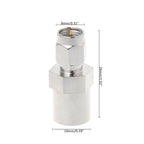Both Male FME SMA Plug RF Connector Coaxial Cable Adapter — view 3