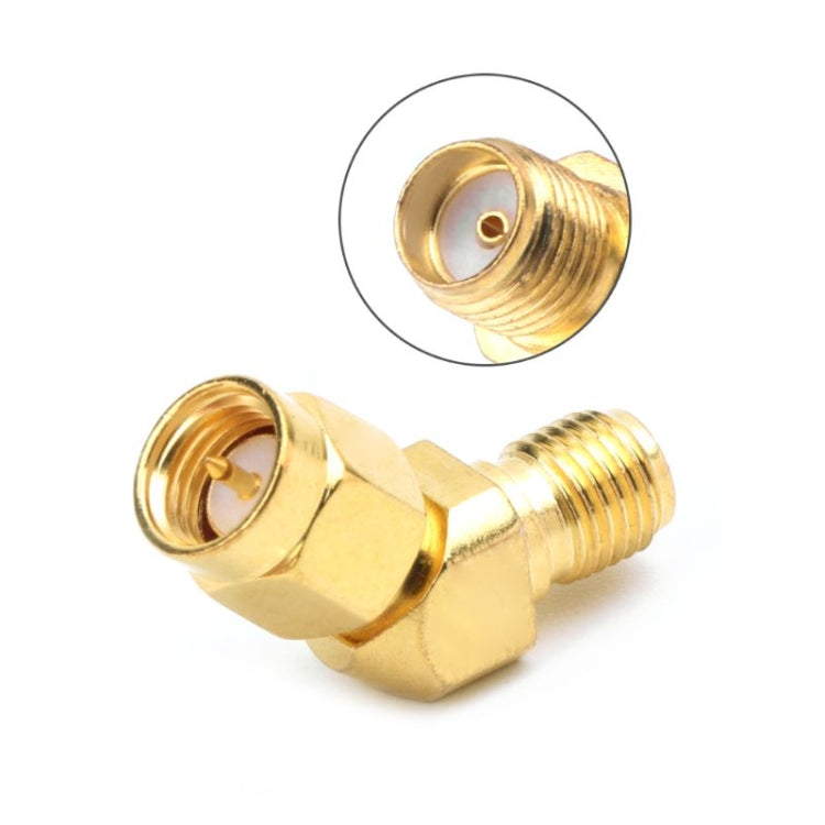 SMA Male to SMA Female 45 Degrees 135 Degrees FPV Conical Adapter Connector