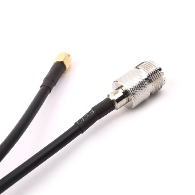 RG58 UHF Female to SMA Male Connecting Cable, Length: 50cm
