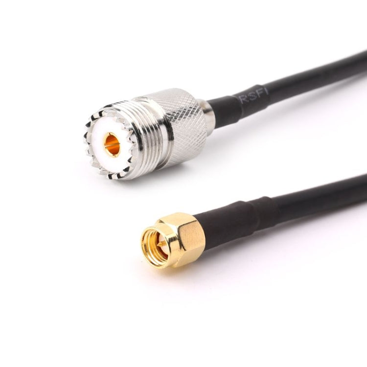 RG58 UHF Female to SMA Male Connecting Cable, Length: 50cm