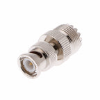 BNC Male Plug To UHF SO239 UHF SO239 PL-259 Female Jack RF Adapter