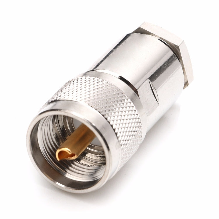 UHF Male PL259 Clamp Adapter — view 2