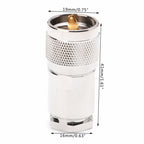 UHF Male PL259 Clamp Adapter — view 4
