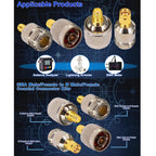 4 in 1 SMA To N RF Coaxial Connector Adapter