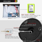 A4B5 4 Channel 720P 1.0 Mega Pixel 4 x Bullet AHD Cameras AHD DVR Kit, Support Night Vision / Motion Detection, IR Distance: 20m