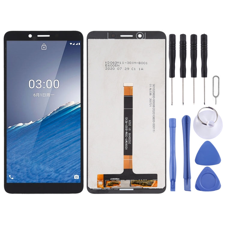 LCD Screen and Digitizer Full Assembly for Nokia C3