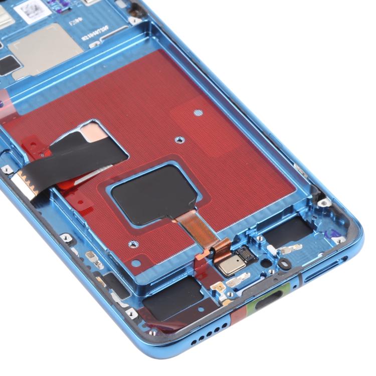 LCD Screen and Digitizer Full Assembly with Frame for Huawei P40
