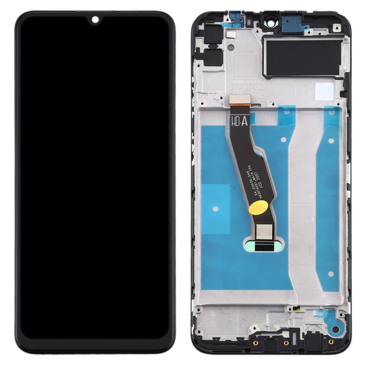 LCD Screen and Digitizer Full Assembly with Frame for Huawei Y6p, For Huawei Y6p — view 3