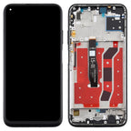 LCD Screen and Digitizer Full Assembly with Frame for Huawei P40 Lite — Black
