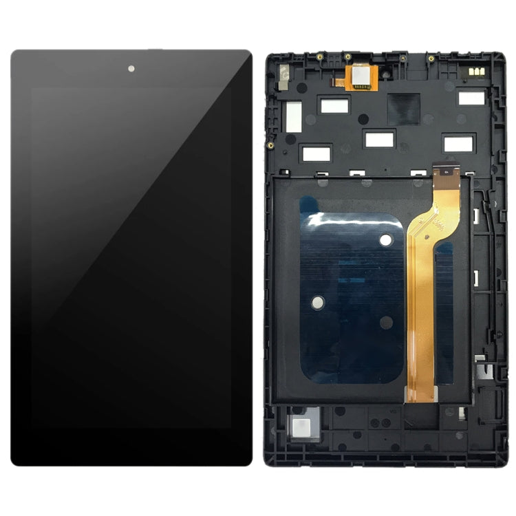 LCD Screen and Digitizer Full Assembly With Frame for Amazon Kindle Fire HD 7 2019 9th M8S26G