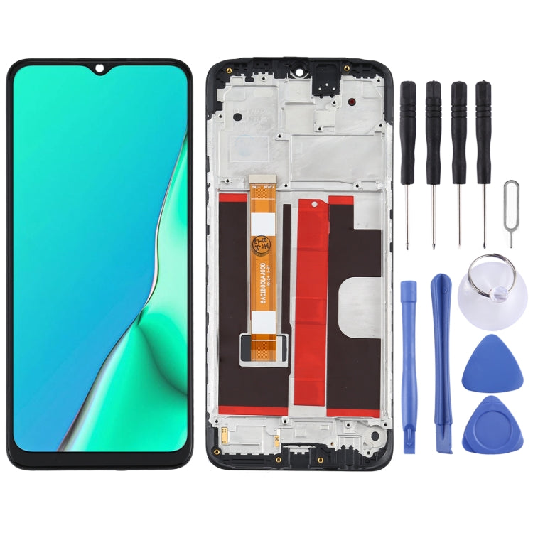 LCD Screen and Digitizer Full Assembly With Frame for OPPO A9 (2020) / A11x / A11 CPH1937 CPH1939 CPH1941 PCHM10 PCHT10