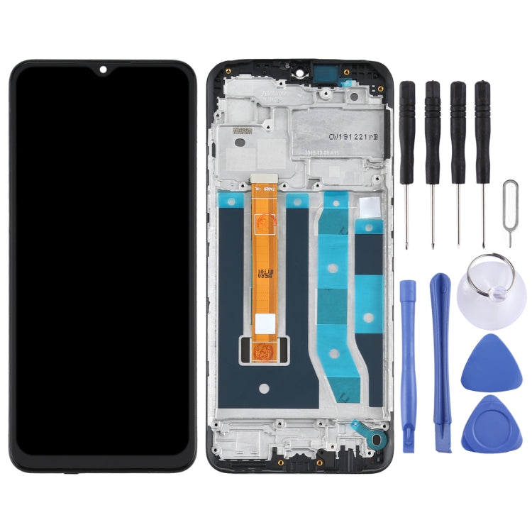 LCD Screen and Digitizer Full Assembly With Frame for OPPO A8 PDBM00 — For OPPO A8