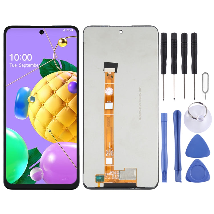 LCD Screen and Digitizer Full Assembly for LG K52 / Q52 / K62(Brazil) LMK520, LM-K520, LMK520E, LM-K520E, LMK520Y, LM-K520Y, LMK520H, LM-K520H
