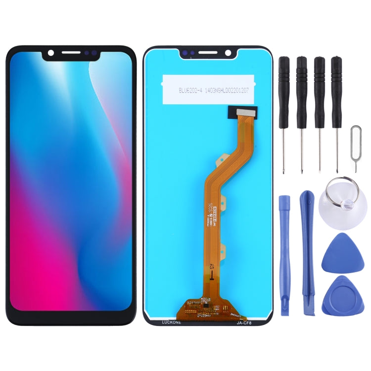 LCD Screen and Digitizer Full Assembly for Tecno Camon 11 Pro CF8