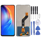LCD Screen and Digitizer Full Assembly for Tecno Spark 6 KE7