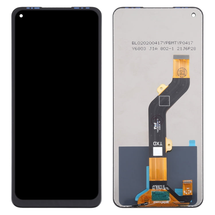 LCD Screen and Digitizer Full Assembly for Tecno Pova LD7