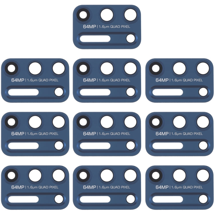 10 PCS Back Camera Lens for Motorola Moto G9 Plus XT2087-1