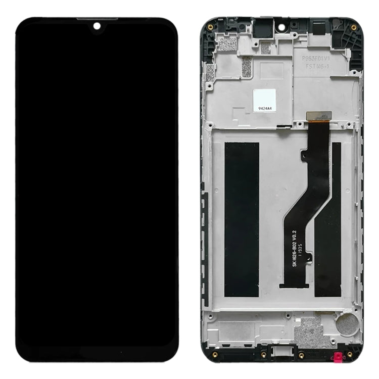 LCD Screen and Digitizer Full Assembly with Frame for ZTE Blade V10 Vita