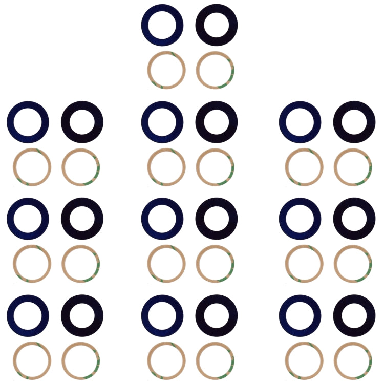 10pcs Back Camera Lens, For OnePlus 9 Pro / OnePlus 9