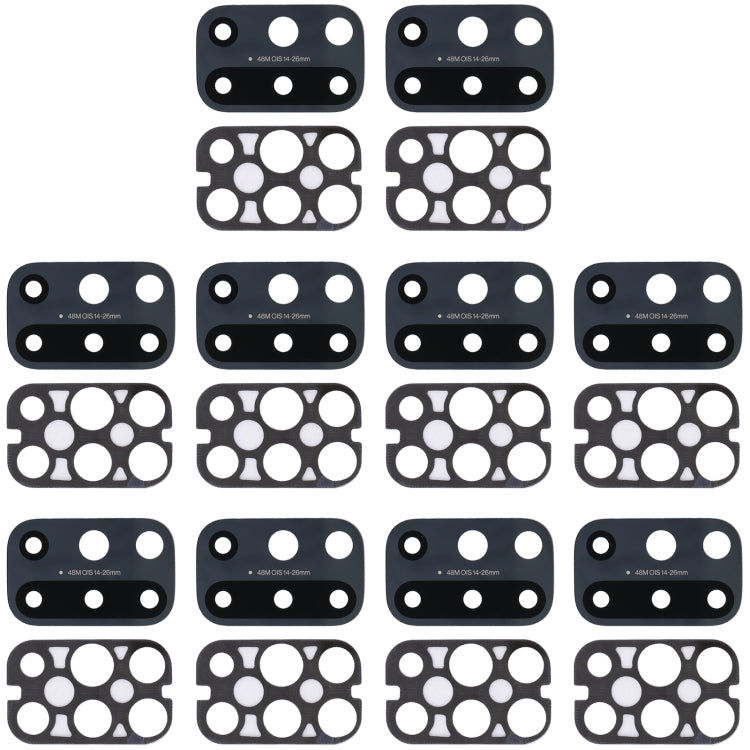 10pcs Back Camera Lens, For OnePlus 8T