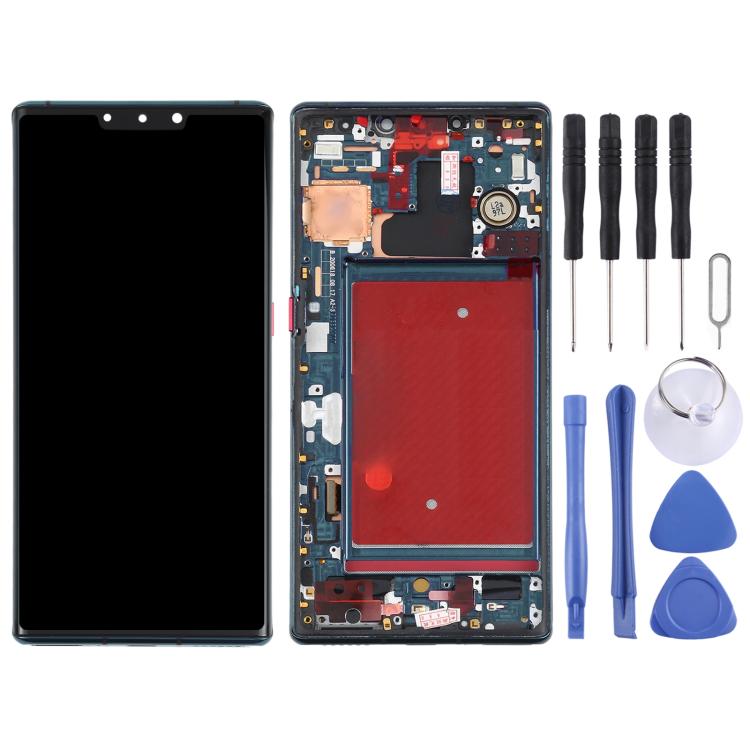 LCD Screen and Digitizer Full Assembly with Frame for Huawei Mate 30 Pro — For Huawei Mate 30 Pro