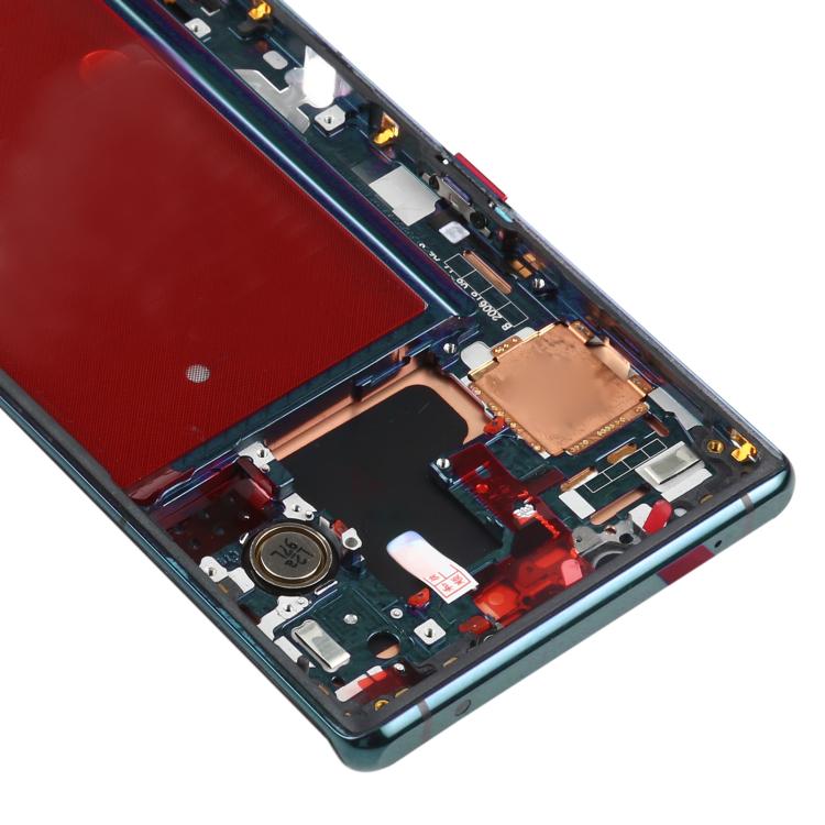 LCD Screen and Digitizer Full Assembly with Frame for Huawei Mate 30 Pro — Purple