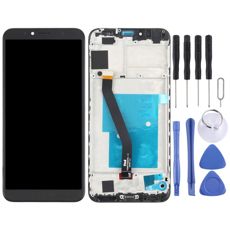 LCD Screen and Digitizer Full Assembly with Frame for Huawei Y6 (2018)