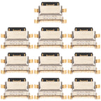 10 PCS Charging Port Connector for Xiaomi Redmi Note 9/Redmi 10X 4G, For Xiaomi Redmi Note 9