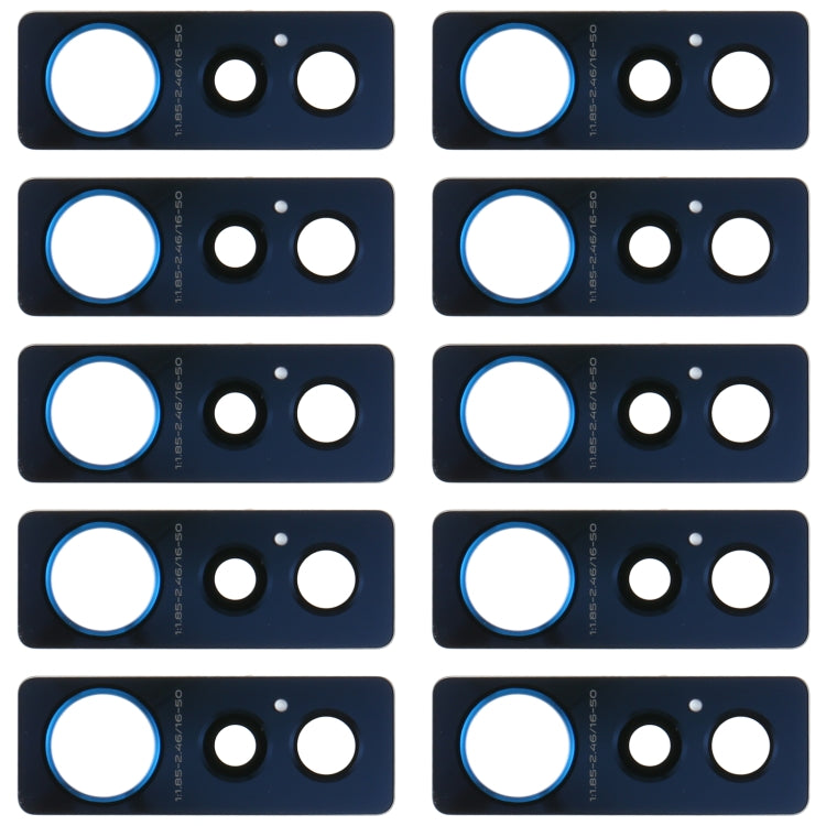 10pcs Back Camera Lens, For Vivo iQOO 5 5G