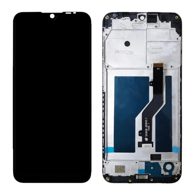 LCD Screen and Digitizer Full Assembly with Frame for ZTE Blade A7 2019 2019RU