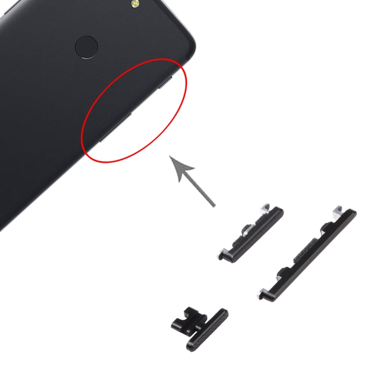 Power Button and Volume Control Button, For OnePlus 5T / 5