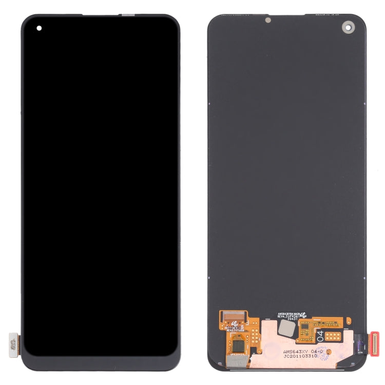 Original Super AMOLED Material LCD Screen and Digitizer Full Assembly for OPPO Realme 8 Pro